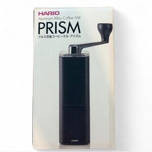 HARIO Prism Coffee Aluminum Alloy Mill - Black and Silver
